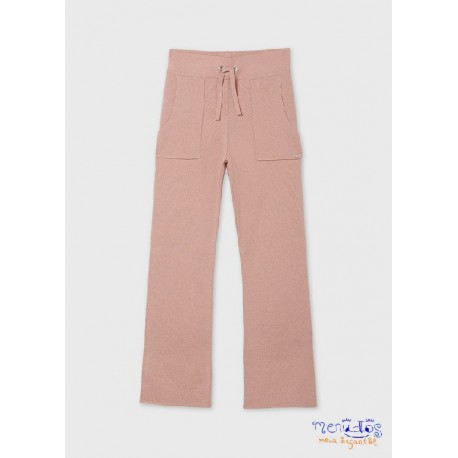 Pantalon largo tricot