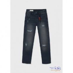 Pantalon denim rotos