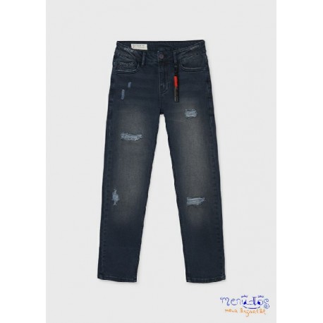 Pantalon denim rotos