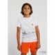 Camiseta m/c print bolsillo