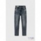 Pantalon tejano soft denim