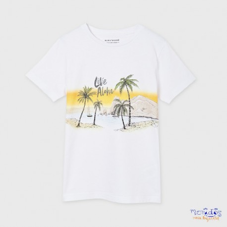 Camiseta m/c ´live aloha´