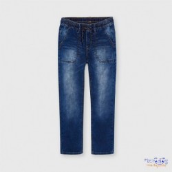 Pant. tejano soft denim jogge