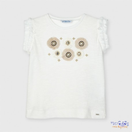 Camiseta tirantes apliques